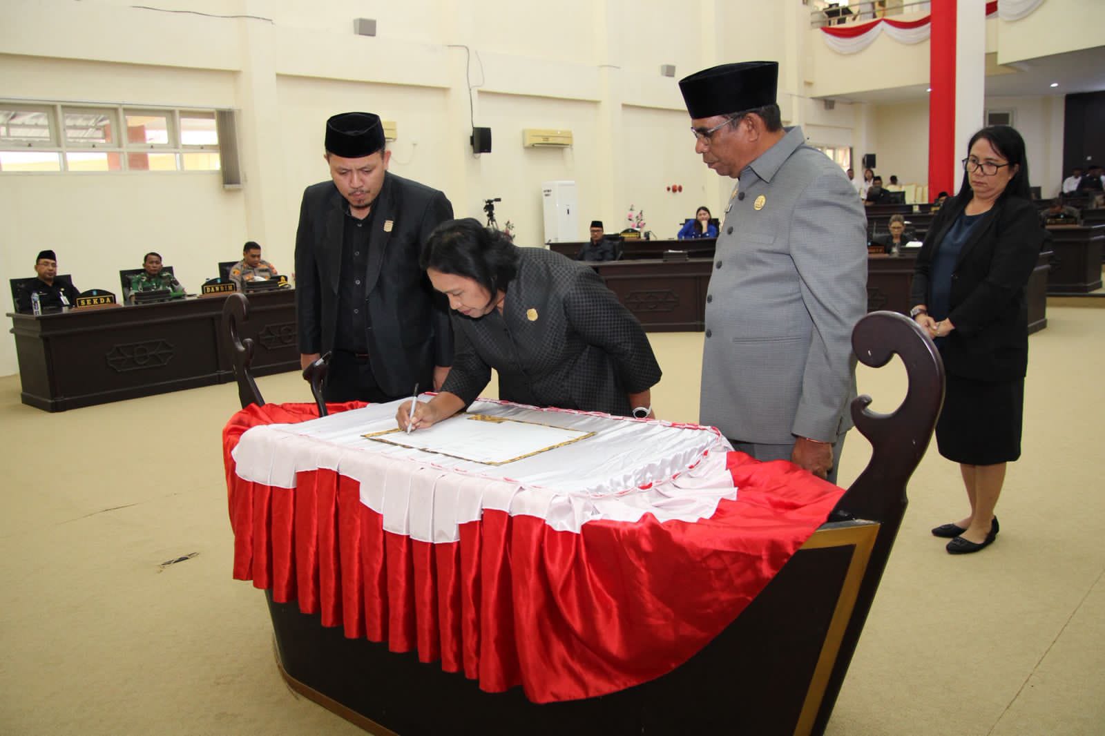 Pemda dan DPRD Halut sepakati KUPA-PPAS Perubahan 2026.(istimewa)